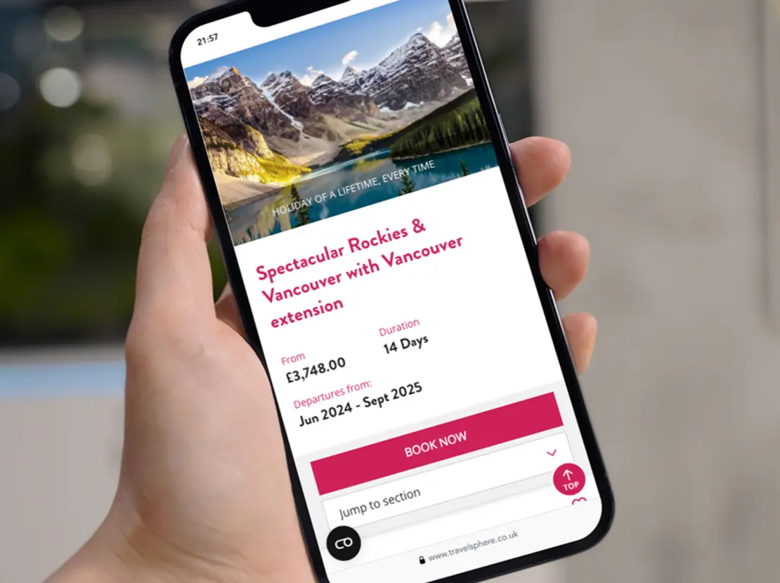 Mobile Tour Booking